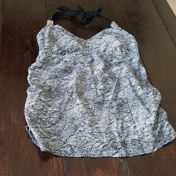 NWOT Maternity Tankini Top  Halter - Picture 11 of 12